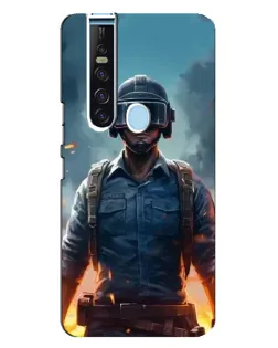 Чохол для TECNO Camon 15 Pro з картинкою «PUBG — реалістичний герой»