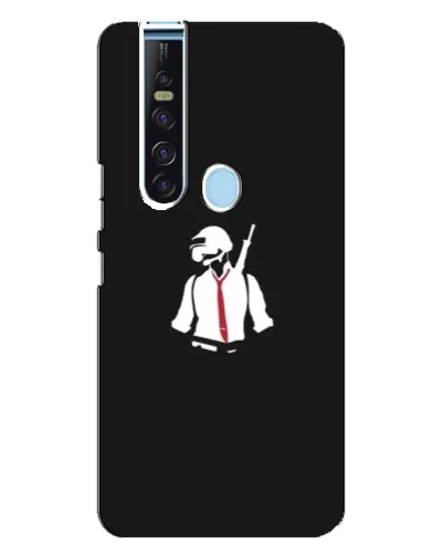 Чохол для TECNO Camon 15 Pro з картинкою «PUBG — силует воїна» Чохол для TECNO Camon 15 Pro з картинкою «PUBG — силует воїна»