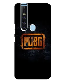 Чохол для TECNO Camon 15 Pro з картинкою «PUBG — золотий логотип»