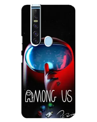 Чехол для TECNO Camon 15 Pro с картинкой «Красный импостер — макро» Чехол для TECNO Camon 15 Pro с картинкой «Красный импостер — макро»