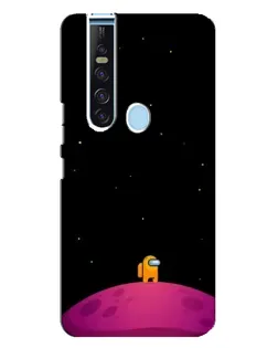 Чехол для TECNO Camon 15 Pro с картинкой «Одинокий герой на планете» Чехол для TECNO Camon 15 Pro с картинкой «Одинокий герой на планете»