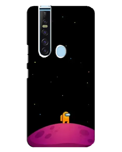 Чехол для TECNO Camon 15 Pro с картинкой «Одинокий герой на планете» Чехол для TECNO Camon 15 Pro с картинкой «Одинокий герой на планете»