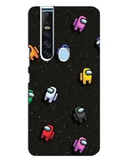 Чехол для TECNO Camon 15 Pro с картинкой «Космический паттерн Among Us» Чехол для TECNO Camon 15 Pro с картинкой «Космический паттерн Among Us»