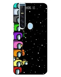 Чехол для TECNO Camon 15 Pro с картинкой «Команда Among Us» Чехол для TECNO Camon 15 Pro с картинкой «Команда Among Us»