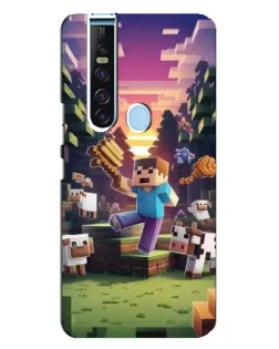 Чохол для TECNO Camon 15 Pro з картинкою «Стів на фермі»