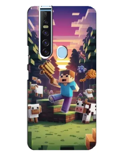 Чохол для TECNO Camon 15 Pro з картинкою «Стів на фермі»