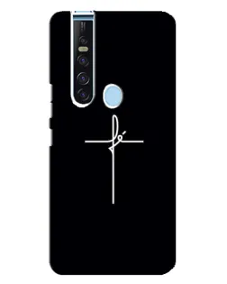 Чехол для TECNO Camon 15 Pro с картинкой «Тонкий крест»