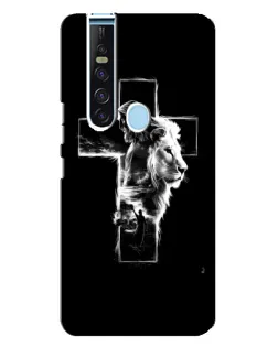 Чехол для TECNO Camon 15 Pro с картинкой «Сияющий крест Jesus»