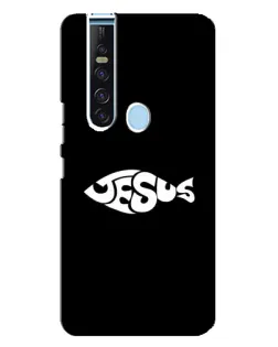 Чехол для TECNO Camon 15 Pro с картинкой «Рыба Jesus»