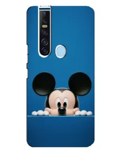 Чехол для TECNO Camon 15 Pro с картинкой «Микки выглядывает» Чехол для TECNO Camon 15 Pro с картинкой «Микки выглядывает»