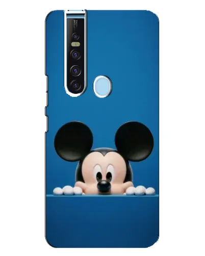 Чехол для TECNO Camon 15 Pro с картинкой «Микки выглядывает» Чехол для TECNO Camon 15 Pro с картинкой «Микки выглядывает»