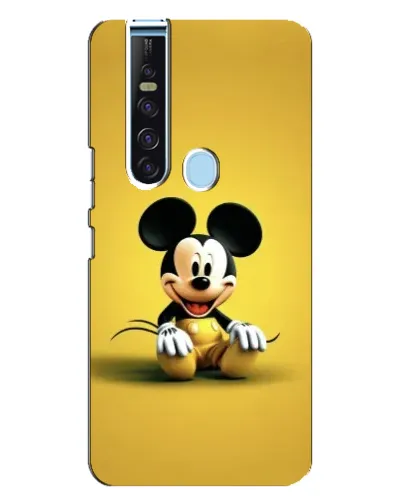 Чехол для TECNO Camon 15 Pro с картинкой «Микки на желтом» Чехол для TECNO Camon 15 Pro с картинкой «Микки на желтом»