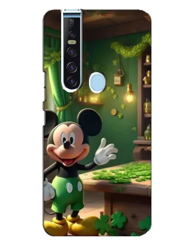 Чехол для TECNO Camon 15 Pro с картинкой «Микки в мастерской» Чехол для TECNO Camon 15 Pro с картинкой «Микки в мастерской»