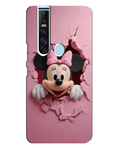 Чехол для TECNO Camon 15 Pro с картинкой «Минни сквозь стену» Чехол для TECNO Camon 15 Pro с картинкой «Минни сквозь стену»