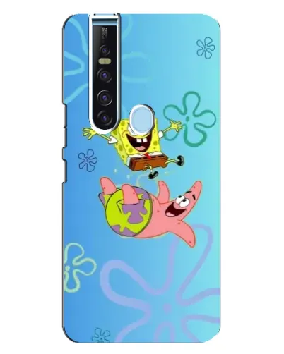 Чехол для TECNO Camon 15 Pro с картинкой «Спанч Боб и Патрик» Чехол для TECNO Camon 15 Pro с картинкой «Спанч Боб и Патрик»