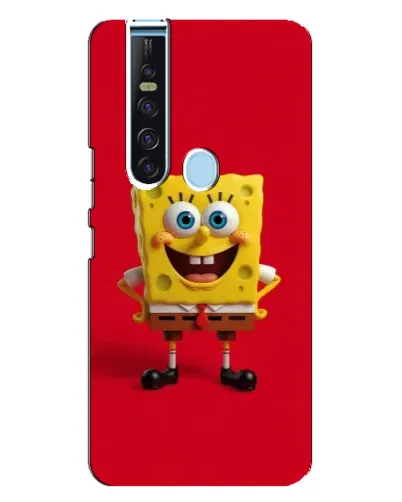 Чехол для TECNO Camon 15 Pro с картинкой «Спанч Боб на красном» Чехол для TECNO Camon 15 Pro с картинкой «Спанч Боб на красном»