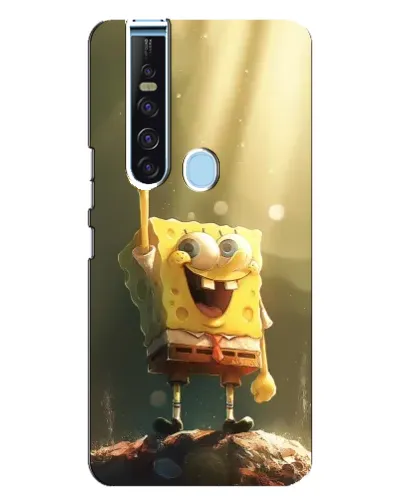 Чехол для TECNO Camon 15 Pro с картинкой «Сияющий Спанч Боб» Чехол для TECNO Camon 15 Pro с картинкой «Сияющий Спанч Боб»