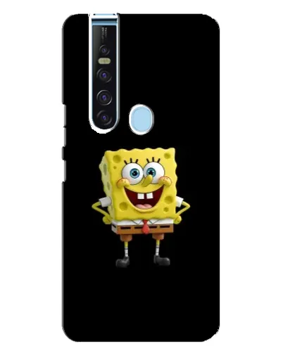 Чехол для TECNO Camon 15 Pro с картинкой «Классический Губка Боб» Чехол для TECNO Camon 15 Pro с картинкой «Классический Губка Боб»