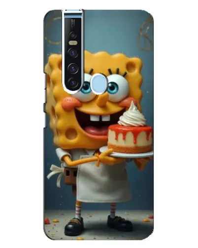 Чехол для TECNO Camon 15 Pro с картинкой «Повар Спанч Боб» Чехол для TECNO Camon 15 Pro с картинкой «Повар Спанч Боб»