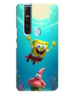 Чехол для TECNO Camon 15 Pro с картинкой «Спанч Боб под водой» Чехол для TECNO Camon 15 Pro с картинкой «Спанч Боб под водой»