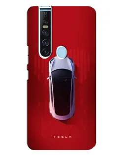 Чехол для TECNO Camon 15 Pro с картинкой «Tesla Top View»