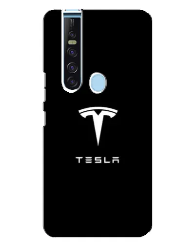 Чехол для TECNO Camon 15 Pro с картинкой «Tesla White Logo» Чехол для TECNO Camon 15 Pro с картинкой «Tesla White Logo»