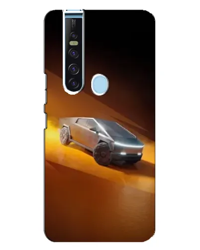 Чехол для TECNO Camon 15 Pro с картинкой «Cybertruck в пустыне» Чехол для TECNO Camon 15 Pro с картинкой «Cybertruck в пустыне»
