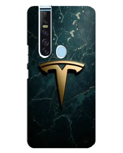 Чехол для TECNO Camon 15 Pro с картинкой «Мраморная Tesla Gold» Чехол для TECNO Camon 15 Pro с картинкой «Мраморная Tesla Gold»