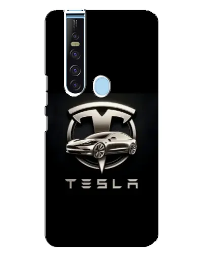 Чехол для TECNO Camon 15 Pro с картинкой «Tesla — серебристое авто» Чехол для TECNO Camon 15 Pro с картинкой «Tesla — серебристое авто»