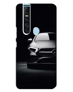 Чехол для TECNO Camon 15 Pro с картинкой «Свет фар Mercedes»