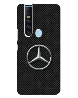 Чехол для TECNO Camon 15 Pro с картинкой «Карбоновый Mercedes стиль»