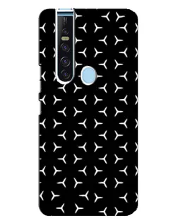 Чехол для TECNO Camon 15 Pro с картинкой «Mercedes паттерн звезд»
