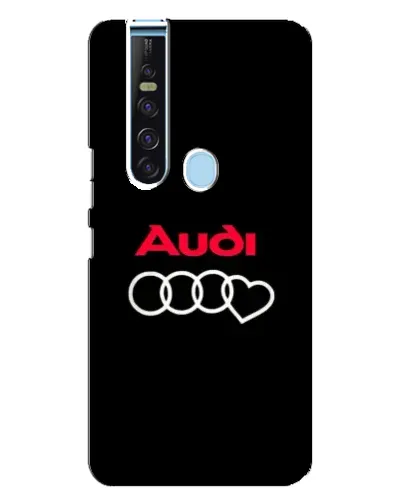 Чехол для TECNO Camon 15 Pro с картинкой «Логотип Audi Heart»