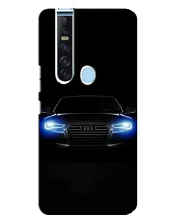 Чехол для TECNO Camon 15 Pro с картинкой «Audi в неоне» Чехол для TECNO Camon 15 Pro с картинкой «Audi в неоне»