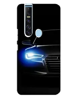 Чехол для TECNO Camon 15 Pro с картинкой «Неоновый взгляд Audi» Чехол для TECNO Camon 15 Pro с картинкой «Неоновый взгляд Audi»