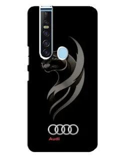 Чехол для TECNO Camon 15 Pro с картинкой «Графика — пантера и Audi» Чехол для TECNO Camon 15 Pro с картинкой «Графика — пантера и Audi»