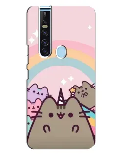 Чехол для TECNO Camon 15 Pro с картинкой «Единорог Pusheen» Чехол для TECNO Camon 15 Pro с картинкой «Единорог Pusheen»