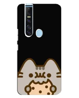 Чохол для TECNO Camon 15 Pro з картинкою «Пушин на чорному»