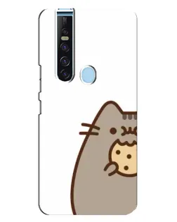 Чохол для TECNO Camon 15 Pro з картинкою «Пушин з печивом»
