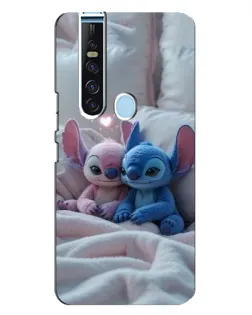 Чохол для TECNO Camon 15 Pro з картинкою «Плюшеві Стіч Ангел»