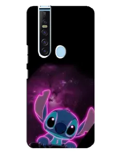 Чохол для TECNO Camon 15 Pro з картинкою «Неоновий Stitch»