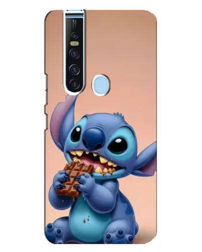 Чохол для TECNO Camon 15 Pro з картинкою «Стіч їсть шоколад» Чохол для TECNO Camon 15 Pro з картинкою «Стіч їсть шоколад»