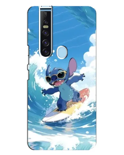 Чохол для TECNO Camon 15 Pro з картинкою «Стіч на хвилі» Чохол для TECNO Camon 15 Pro з картинкою «Стіч на хвилі»