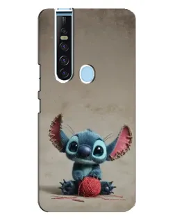Чохол для TECNO Camon 15 Pro з картинкою «Стіч на чоричневому фоні»