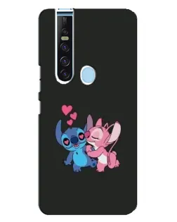 Чохол для TECNO Camon 15 Pro з картинкою «Анжел цілує Стіча»