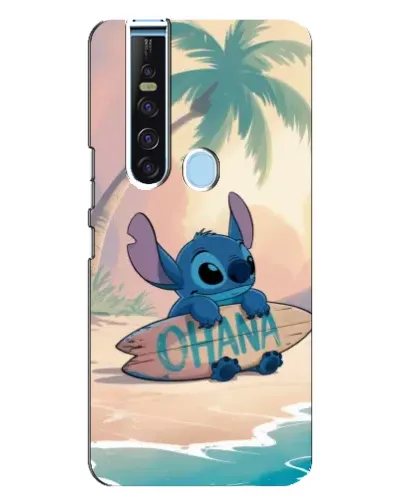 Чохол для TECNO Camon 15 Pro з картинкою «Стіч на серфі» Чохол для TECNO Camon 15 Pro з картинкою «Стіч на серфі»
