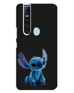 Чохол для TECNO Camon 15 Pro з картинкою «Стіч на чорному»