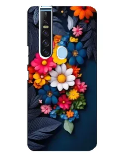Чохол для TECNO Camon 15 Pro з картинкою «Квіткова феєрія»