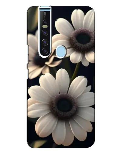 Чохол для TECNO Camon 15 Pro з картинкою «Білі маргаритки макро» Чохол для TECNO Camon 15 Pro з картинкою «Білі маргаритки макро»