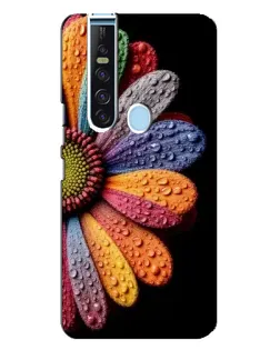 Чохол для TECNO Camon 15 Pro з картинкою «Райдужна квітка»